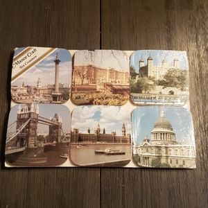 💥 Flash Sale Vintage London coasters